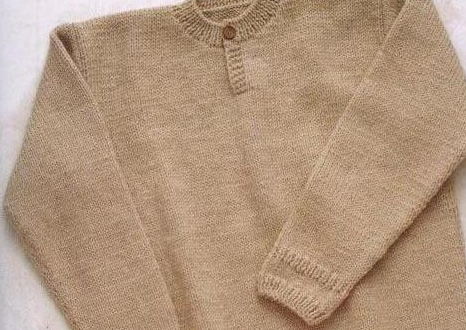 聰明的女人要學多點東西,4款男士針織毛衣的針織方法和圖解