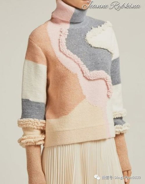 針織作品 60款時(shí)尚明亮的針織套頭衫和開(kāi)衫